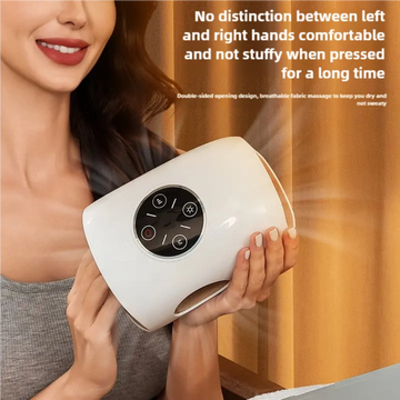 Cordless Electric Air Bag Hand Massager with Air Pressure and Heat Upgraded Palm Massager