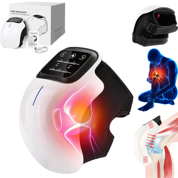 Cordless Smart Knee Massager – Vibration Therapy for Joint Pain Relief (New Robotic Technology)