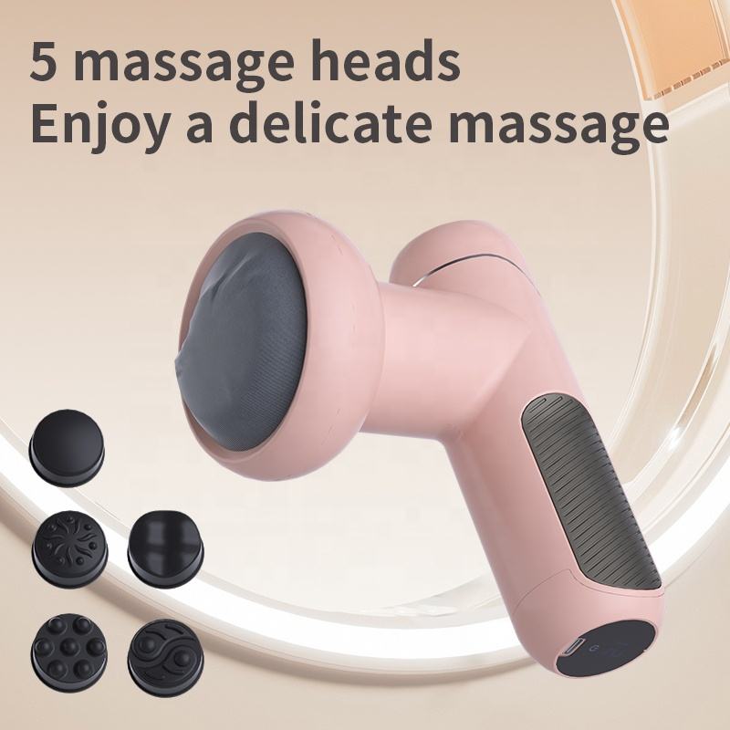 Portable Intelligent 5-Headed Booster Gun Best Budget Whole Body Deep Rolling Massage Machine