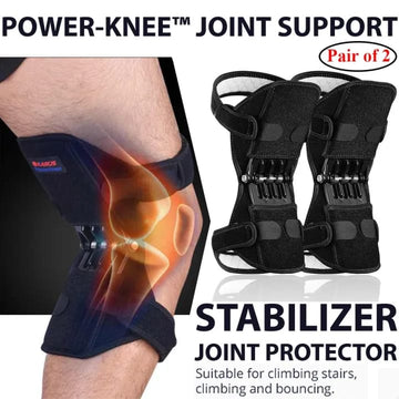 POWER-KNEE™ JOINT SUPPORT - Breathable Knee Protection Powerful Silicon Pad Stabilizer & Joint Protector