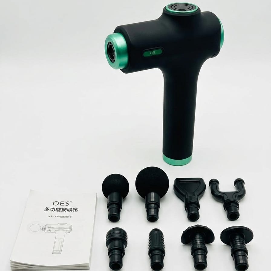 OES Fascia Deep Tissue Percussion Muscle Massager - Professional Sarcomer X7-B