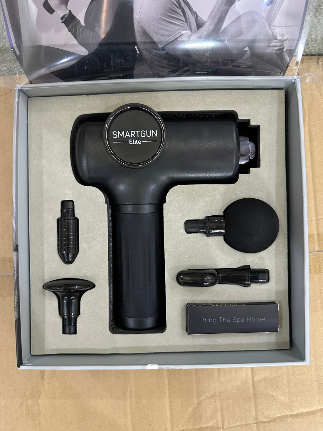 SmartGun Elite Therapeutic Deep Tissue Percussion Massage Gun (Imported).